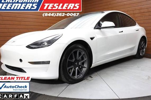 TESLA MODEL 3 2021 5YJ3E1EB8MF019644 image